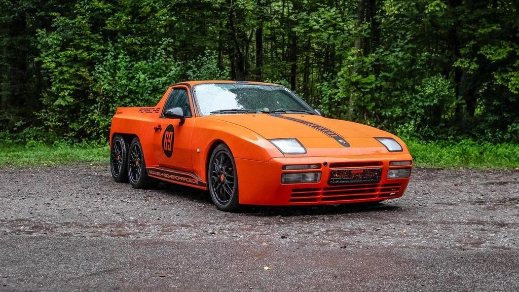 Sześciokołowy pickup Porsche 944 na aukcji