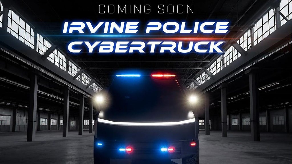 Drogocenny Cybertruck policji w Irvine budzi kontrowersje