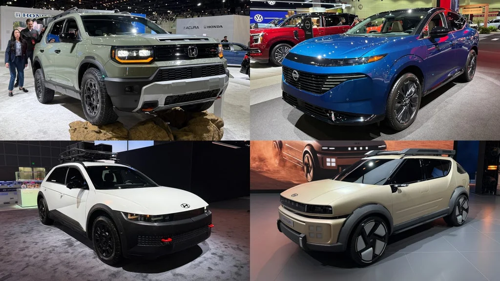 Crossoverové vozy na LA Auto Show zaujaly