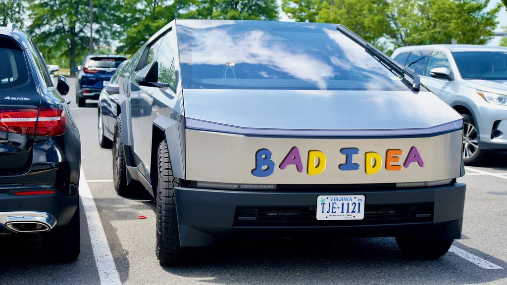 Magnesy mogą uszkodzić Tesla Cybertruck