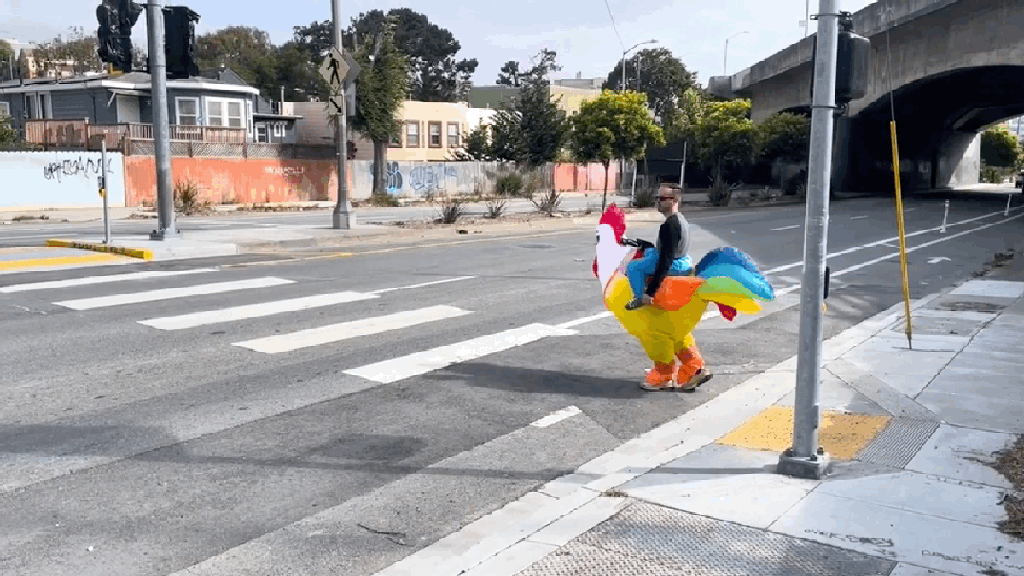 Polícia v San Franciscu a Halloween kostýmy