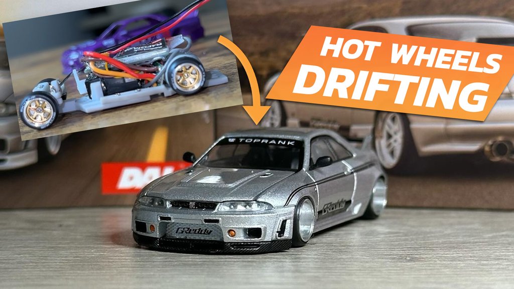 Premena Hot Wheels na driftovacie autá