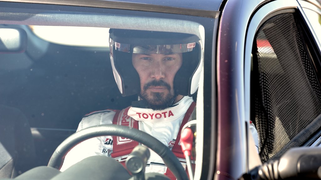 Keanu Reeves w wyścigu Toyota GR86 na Indy