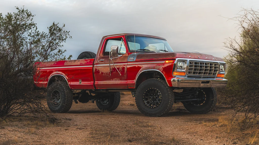 Klasyczny Ford F-250 z 1978 roku w stylu restomod