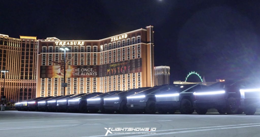 Niesamowity pokaz Tesla Cybertruck w Las Vegas