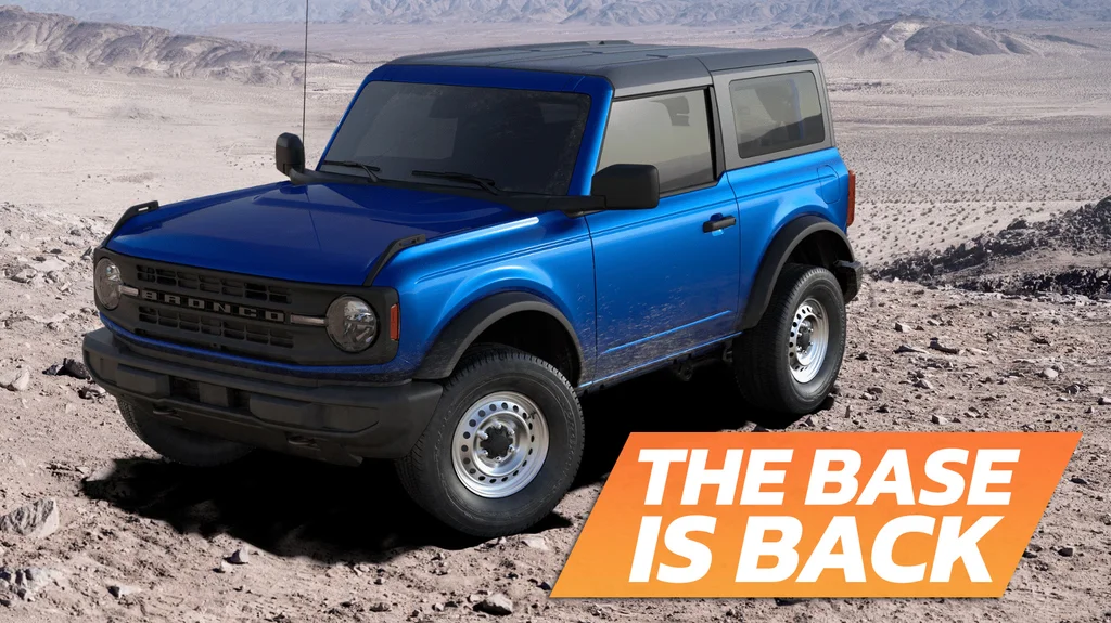 Ford Bronco Base wraca na 2025 rok